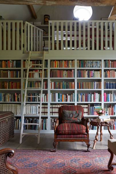 Emma Burns Barn Conversion Guest Annex Library | House 