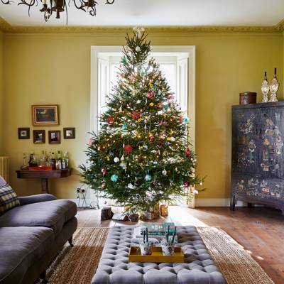 Pascale Smets house in Suffolk decorated for Christmas | House & Garden