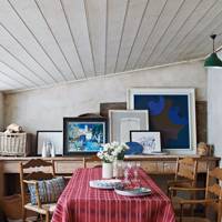 Display Framed Artworks On A Sideboard Small Grey Traditional Dining Room Display Framed Artworks On A Sideboard Small Grey Traditional Dining Room