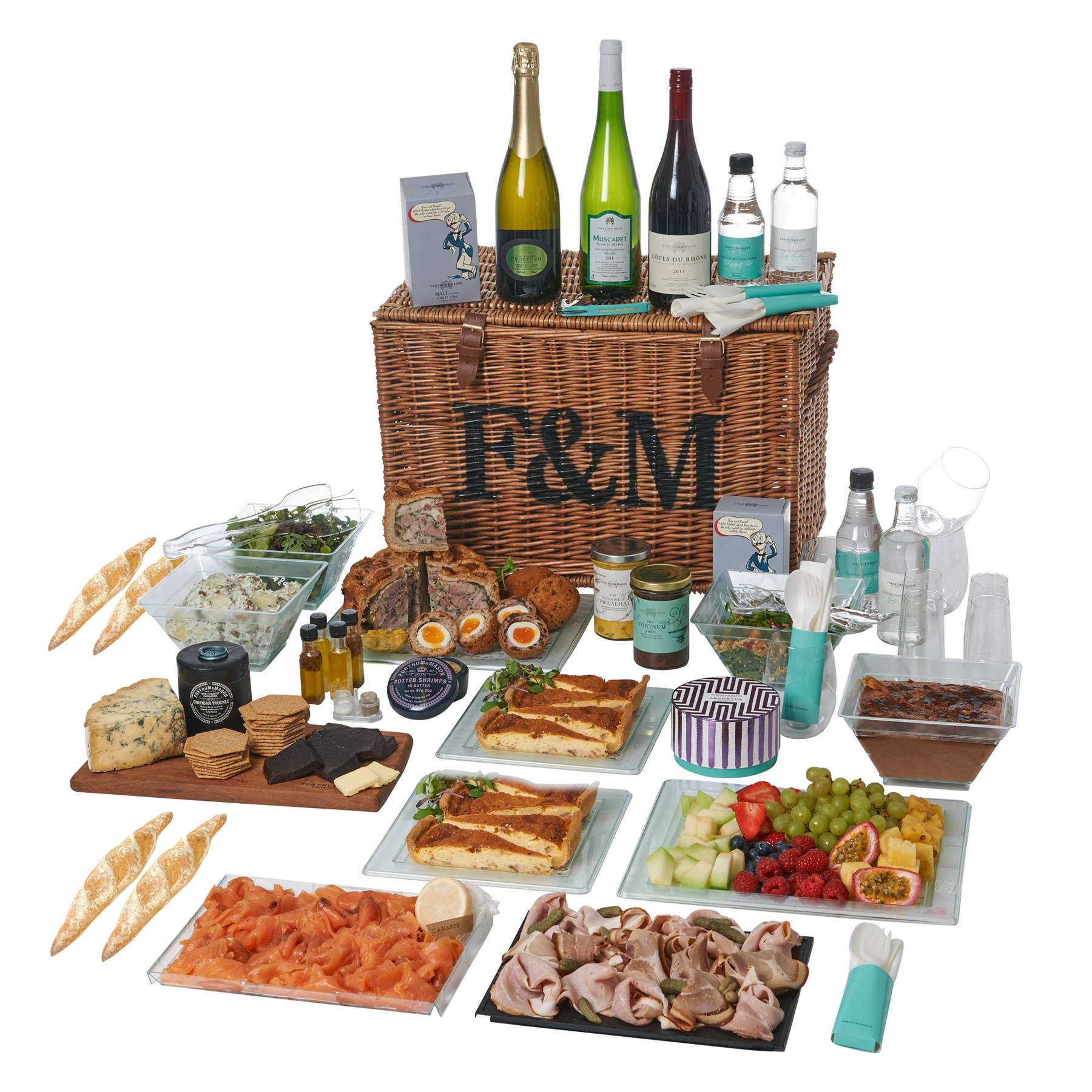 Readymade picnic hampers House & Garden