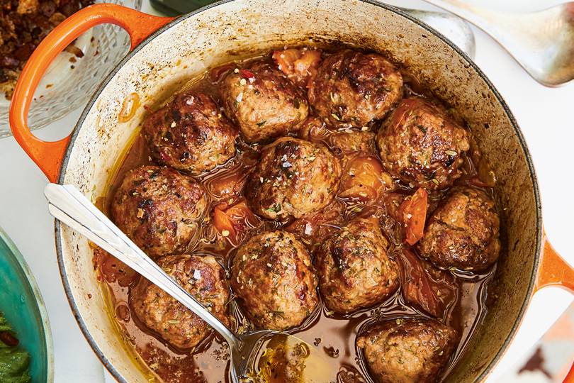 Pork meatballs recipe | House & Garden