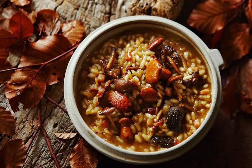 Mushroom risotto recipe | House & Garden