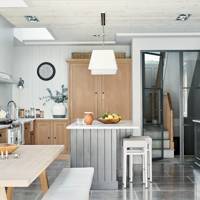 Small Open Plan Kitchen Design Ideas House Garden