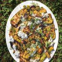 Courgettes Fritters With Yoghurt Sauce Recipe Ideas Healthy
