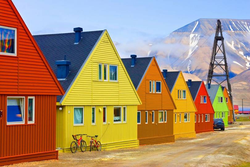 Longyearbyen in Svalbard, Norway Arctic Holidays & Travel House