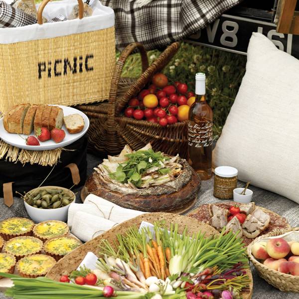 Readymade picnic hampers House & Garden
