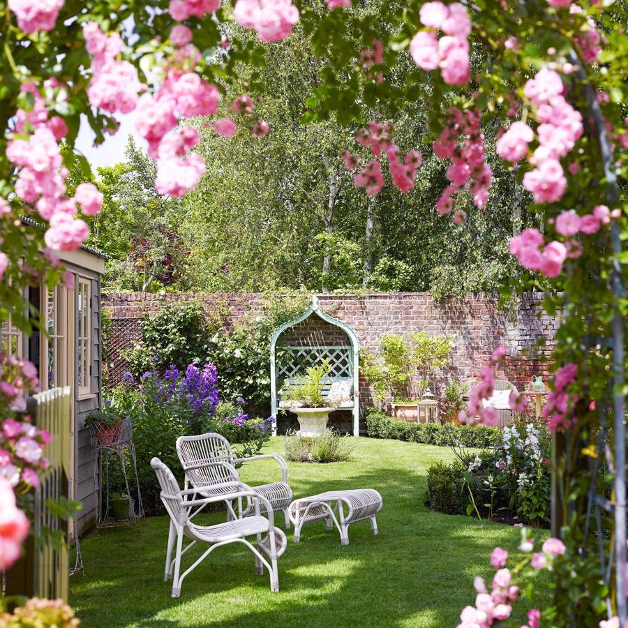romantische tuin