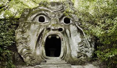 Bomarzo Woodland Garden Near Rome House Garden