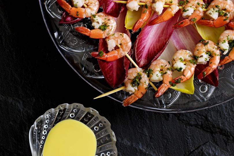 Cardamom & Saffron Dipping Sauce With Prawns Easy Recipes House