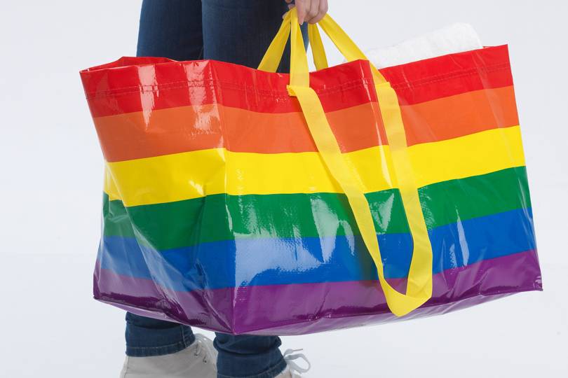 ikea rainbow bag small