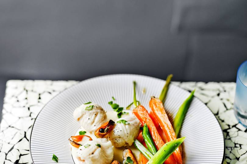 Lemon sole in a vermouth sauce Fish Recipes House & Garden