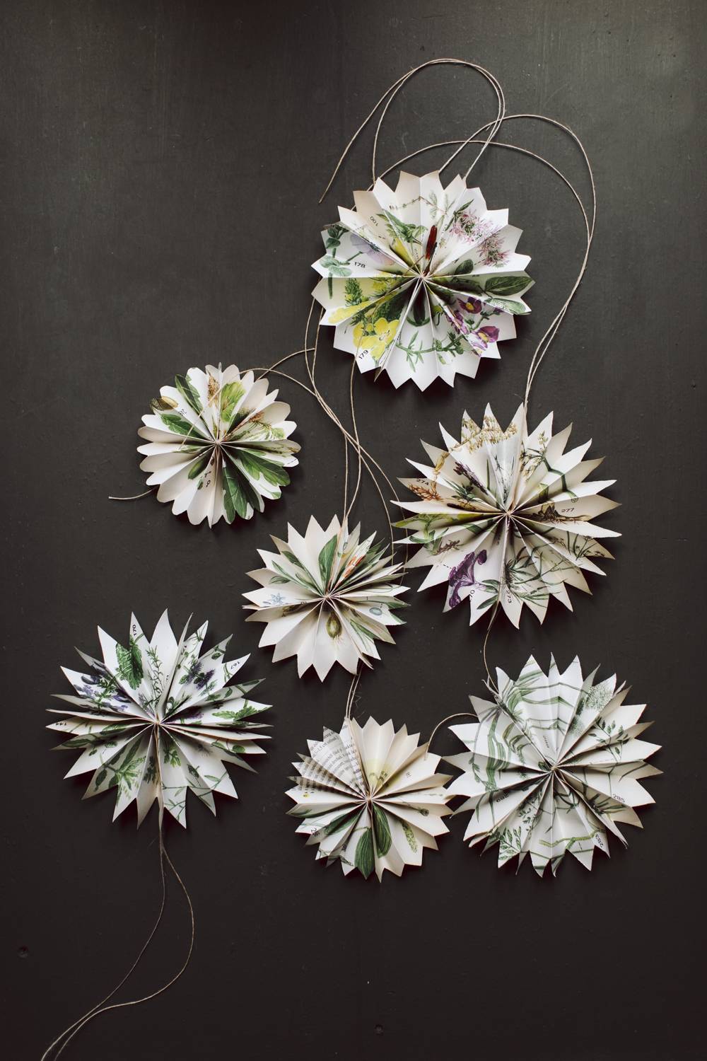 How To Make Paper Star Decorations House Garden