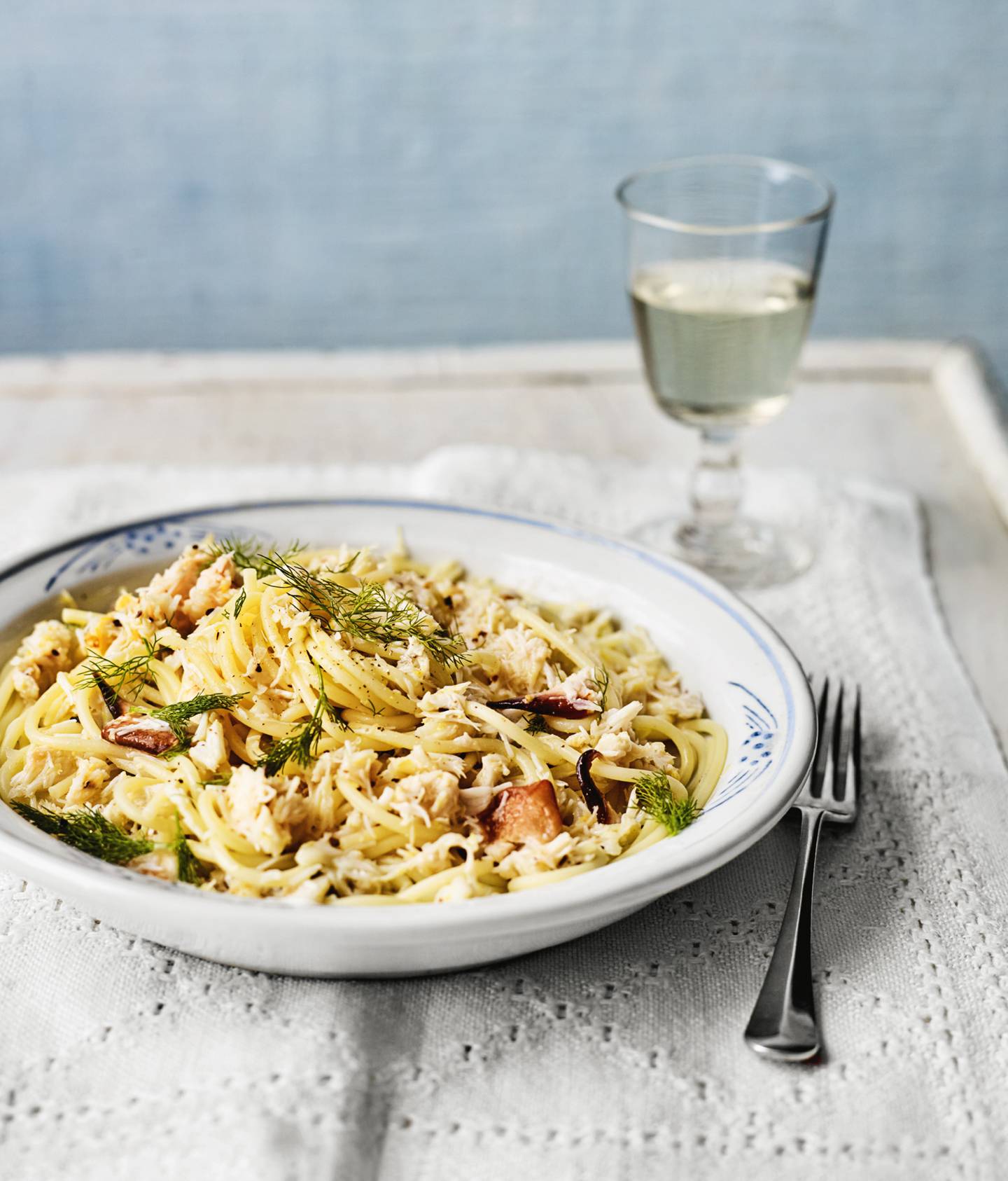 Crab spaghetti recipe | House & Garden