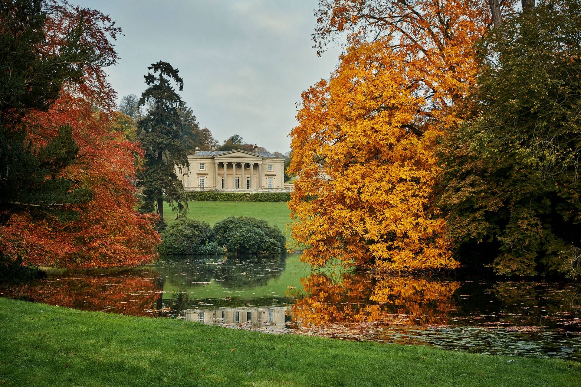 Millichope Park Garden House Garden