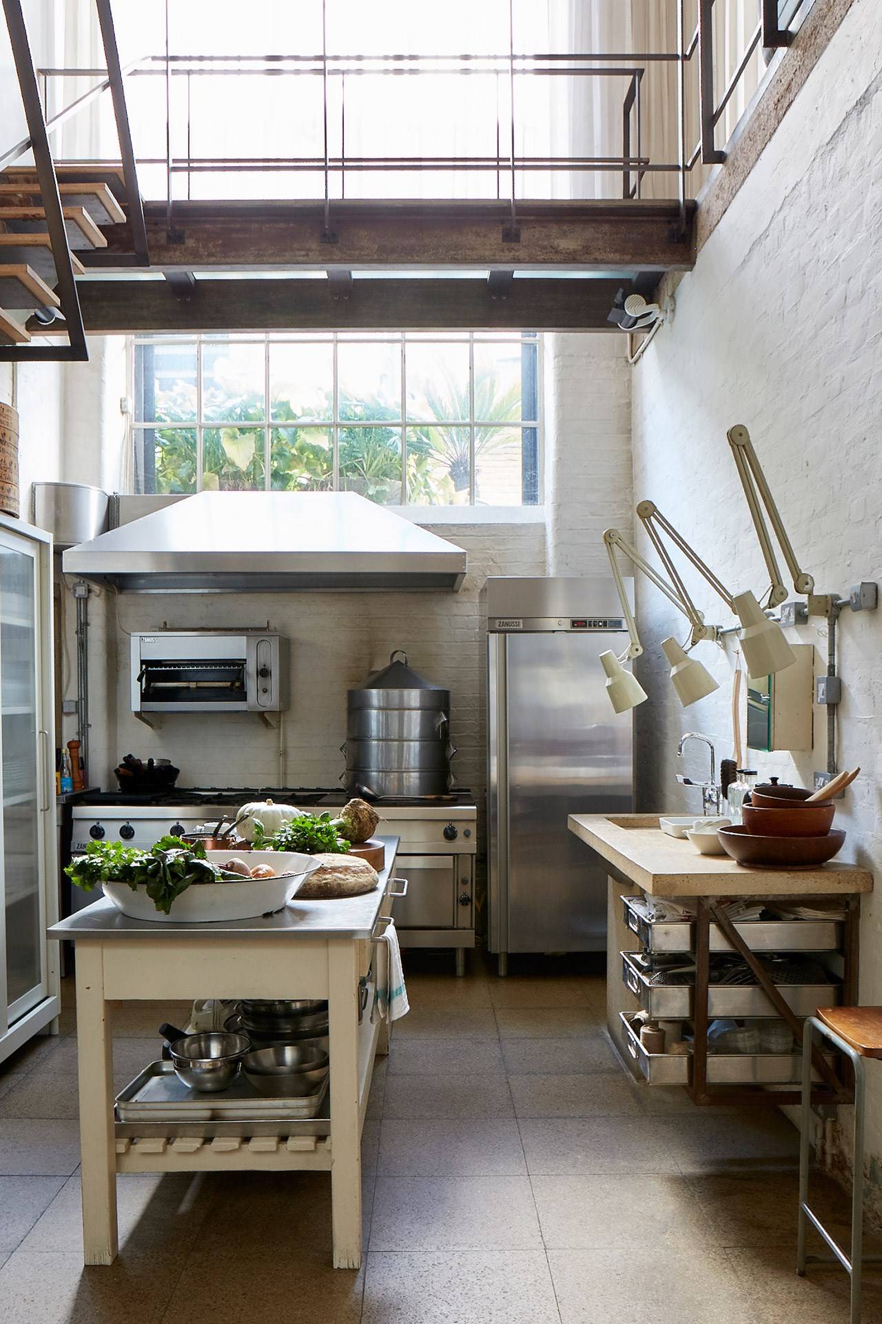 Industrial Kitchen Ideas House Garden