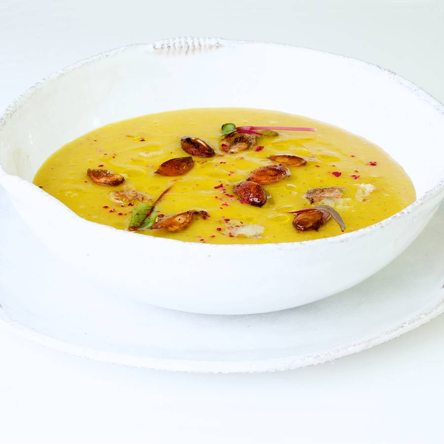 Crown Prince Pumpkin & Chestnut Soup - Healthy & Easy Recipes | House ...