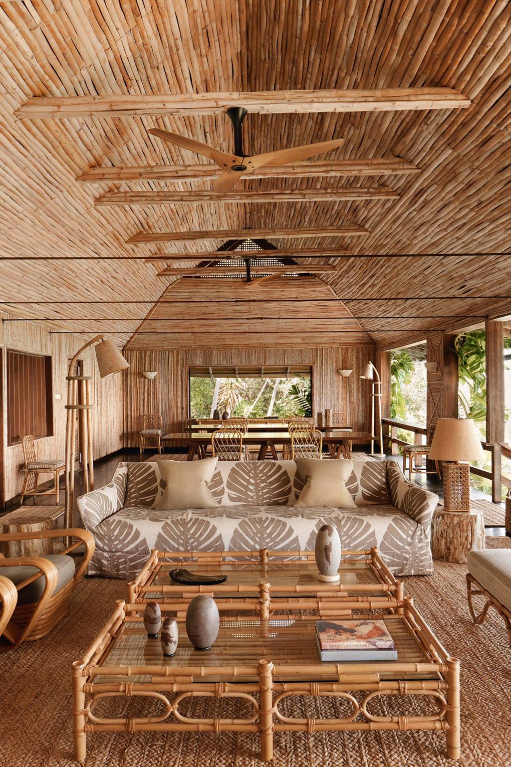 Bamboo Beach House Mustique designed by Veere Grenney House & Garden