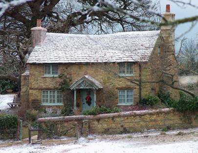 The Cottage That Inspired The Holiday House Garden