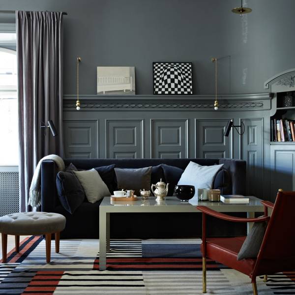 Blue Living Room Ideas | Blue paint ideas for living rooms | House & Garden