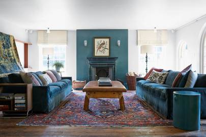 Blue Living Room Ideas | Blue paint ideas for living rooms | House & Garden