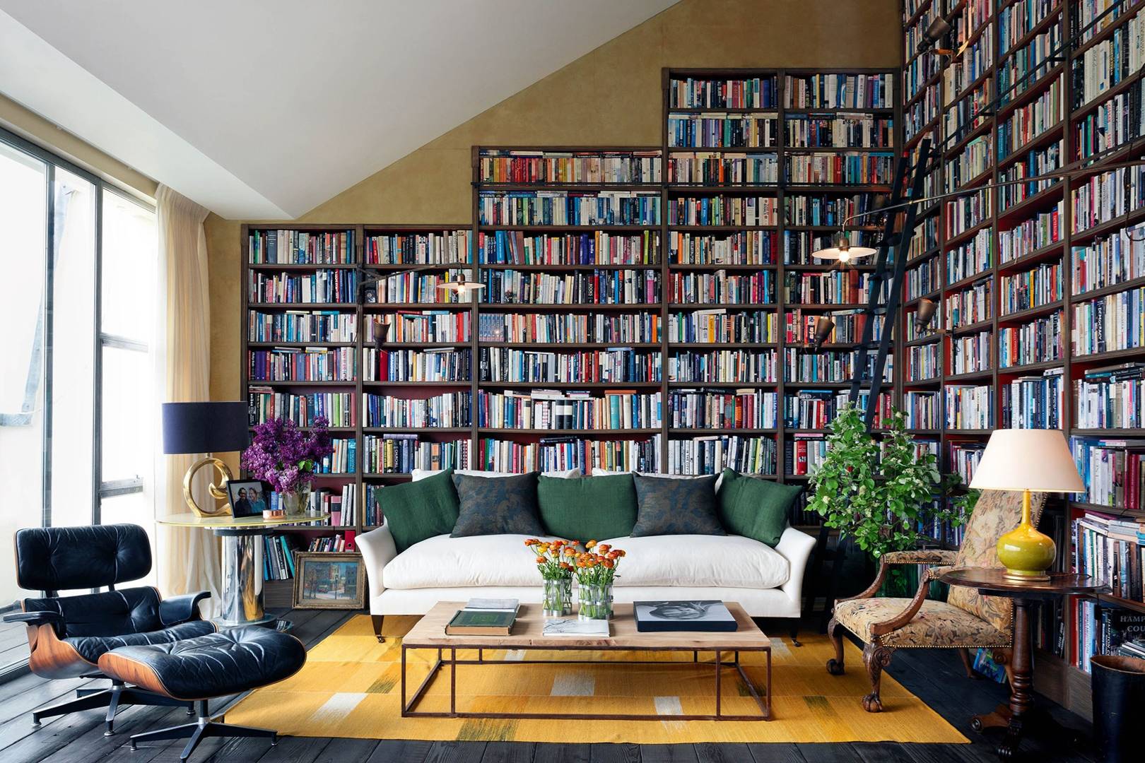 free living room bookcase ideas