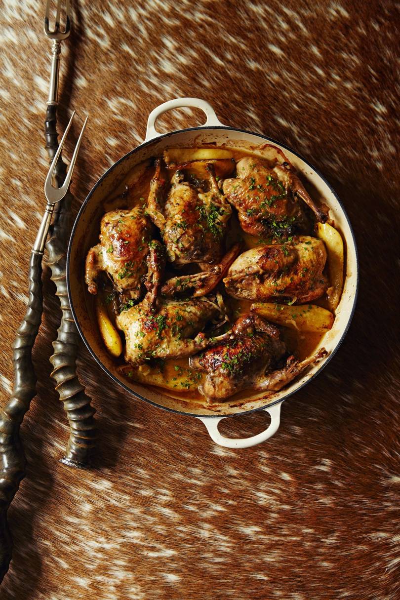 Partridge With Pears & Perry Easy Recipes House & Garden