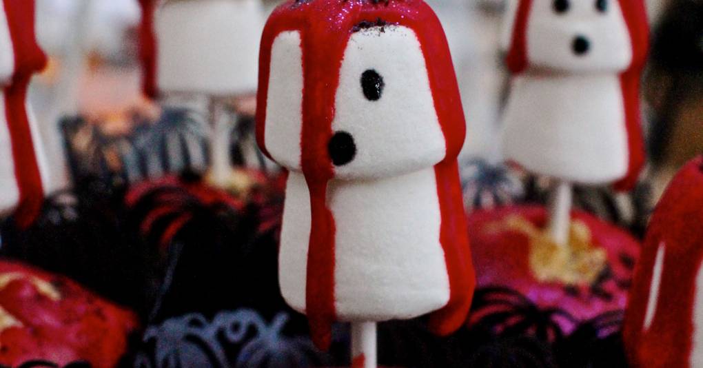 Ghostly Marshmallow Graveyard Healthy And Easy Recipes House And Garden