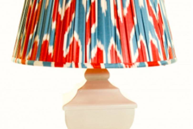 Coral & Teal Chandelier Lamp Shade (Personalized) Coral & Teal Chandelier Lamp Shade (Personalized)