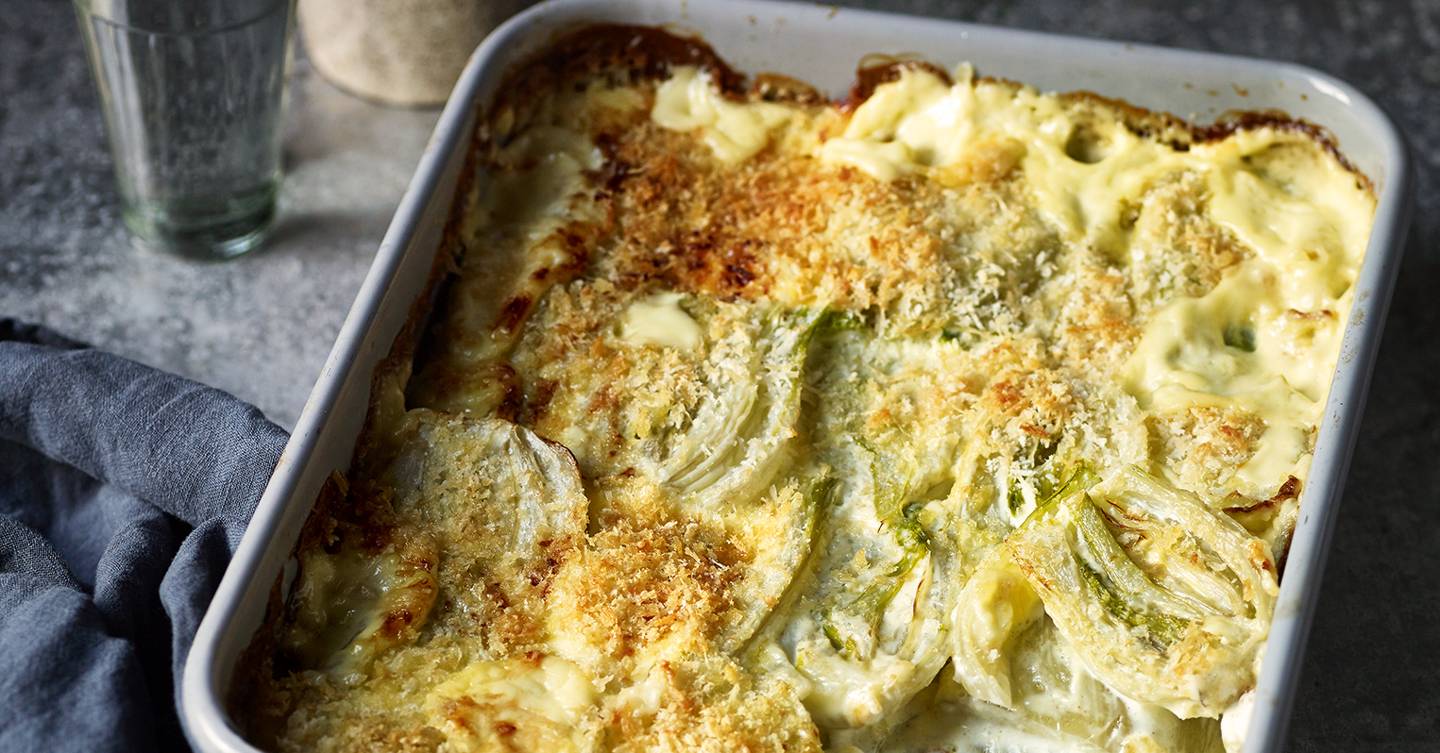 Fennel and anchovy gratin with parmesan | House & Garden