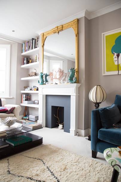 Small Grey Living Room | Victorian Terrace Renovation ...