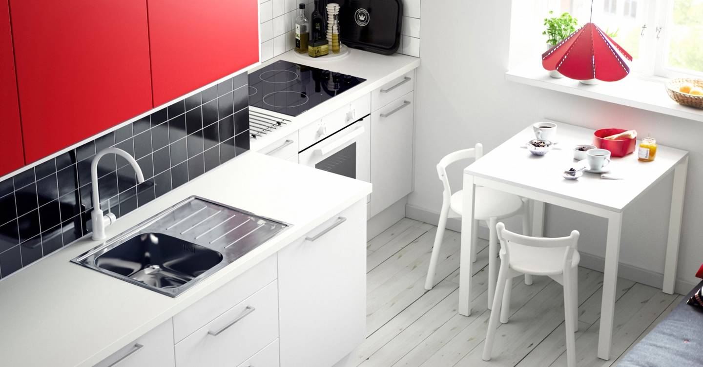 Small Ikea Kitchen & Studio - Small Spaces Ideas | House & Garden