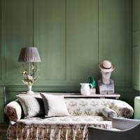 Black Bedrooms Dark Rooms Theme Decor Ideas House Garden Olive Green Wall Paint Feature Colour Ideas