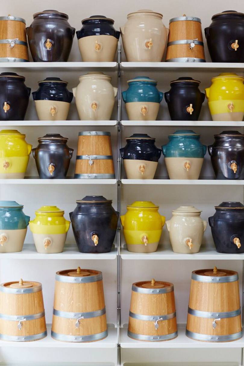 Turn leftover wine in to vinegar with these stylish pots House & Garden