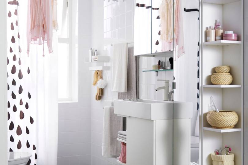 Bathroom Shelves IKEA and Beyond Small Bathroom Design Ideas House