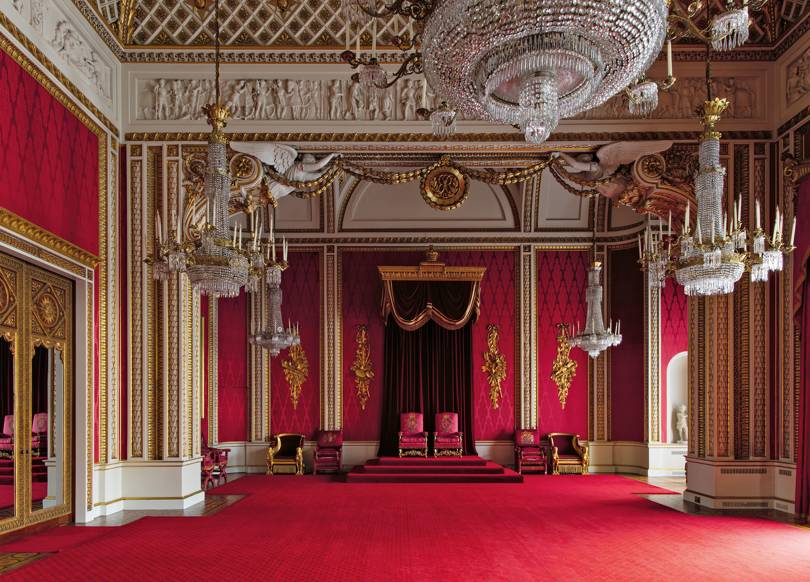 The interiors of Buckingham Palace through the lens of Ashley Hicks