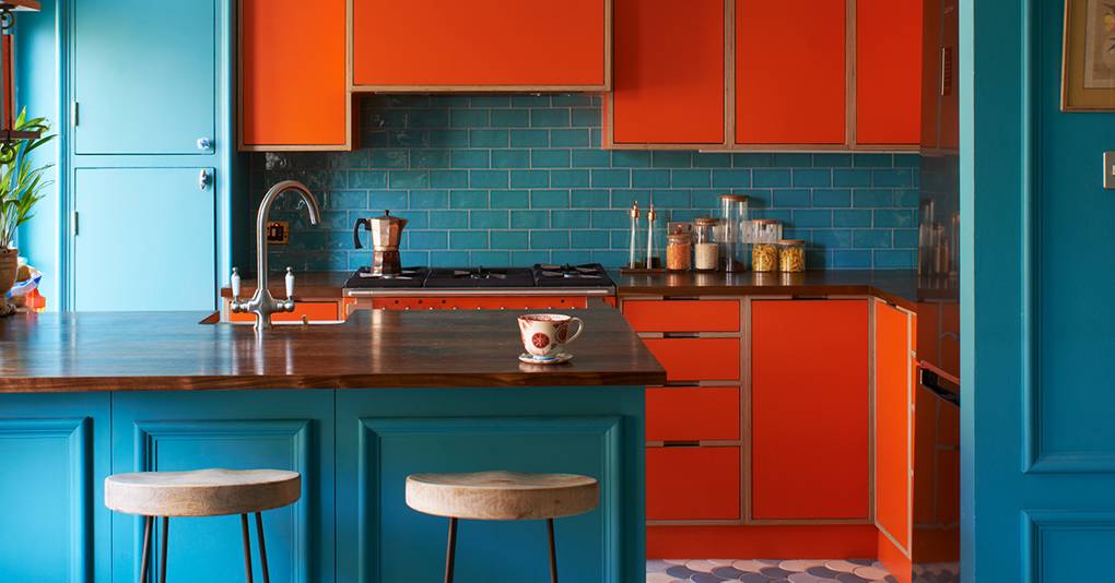 Coloured kitchen ideas - kitchen colour schemes | House & Garden