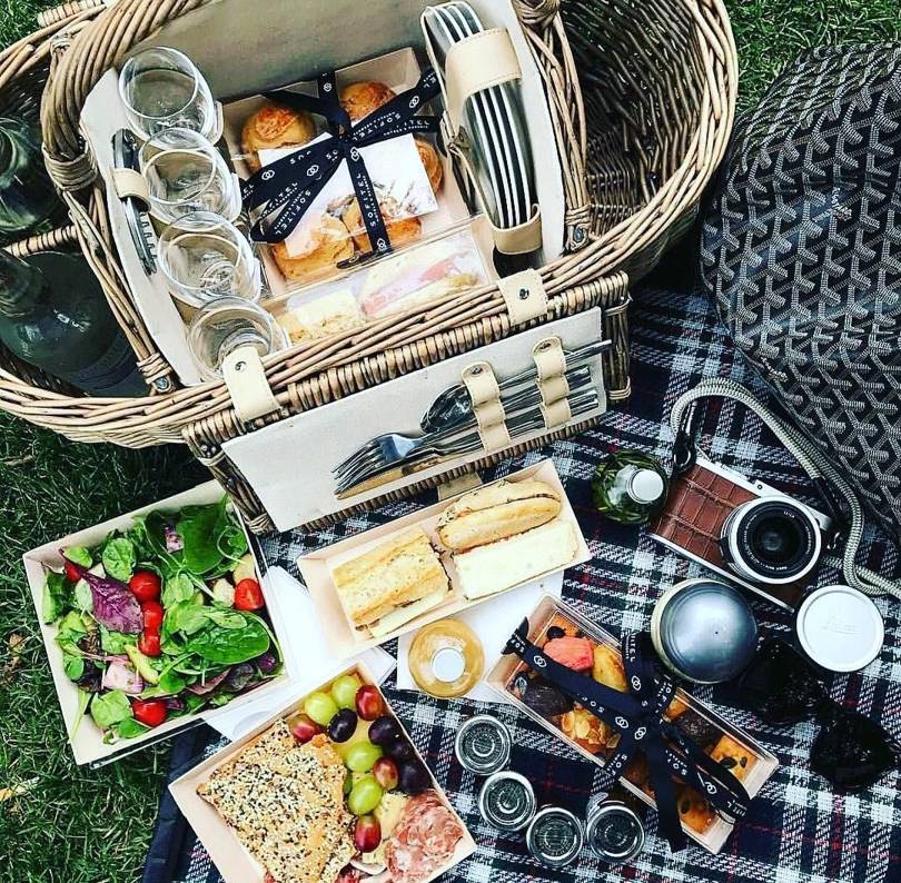 Readymade picnic hampers House & Garden