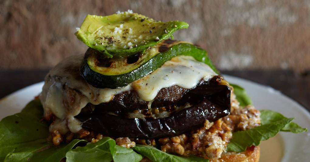 Knife & Fork Grilled Portobello Sandwich Vegetarian Recipes House & Garden