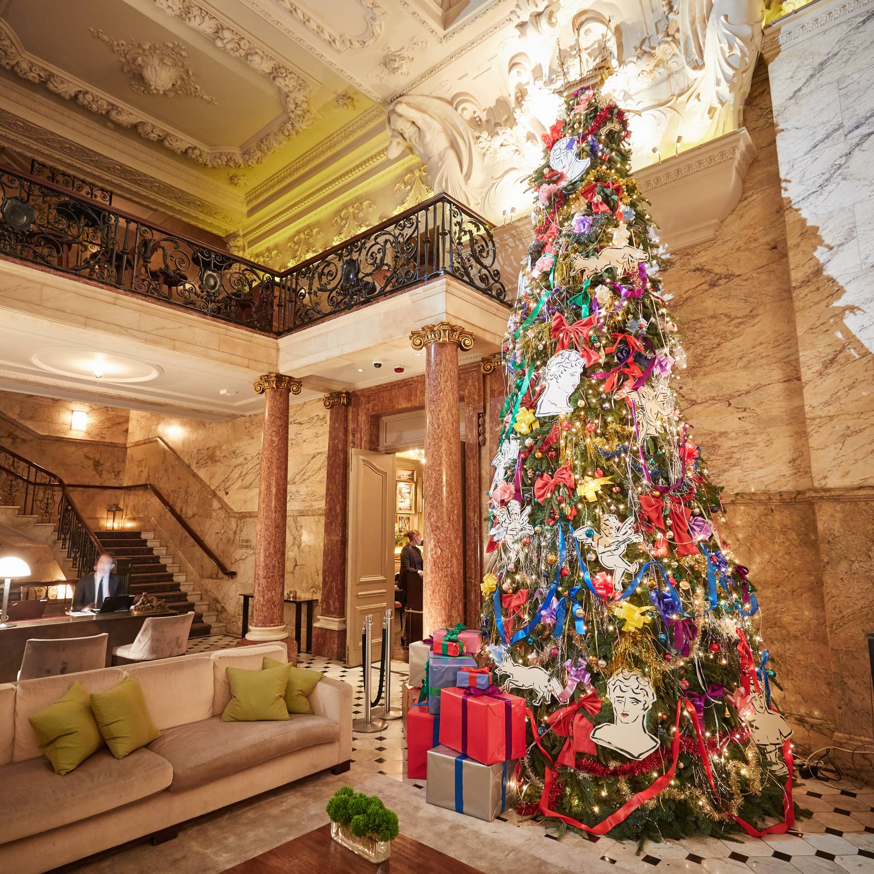 The best Christmas trees and lights in London House & Garden