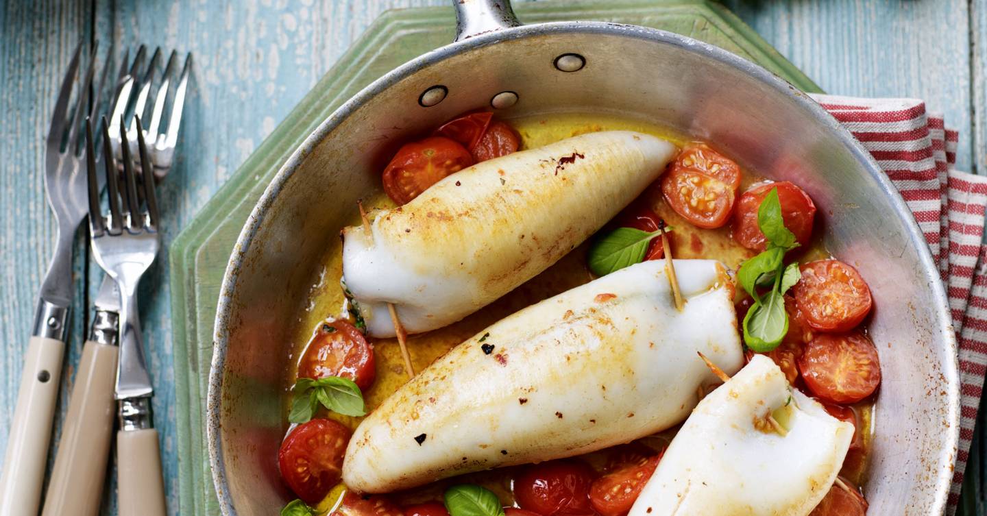 Stuffed Squid - Healthy & Easy Recipes | House & Garden