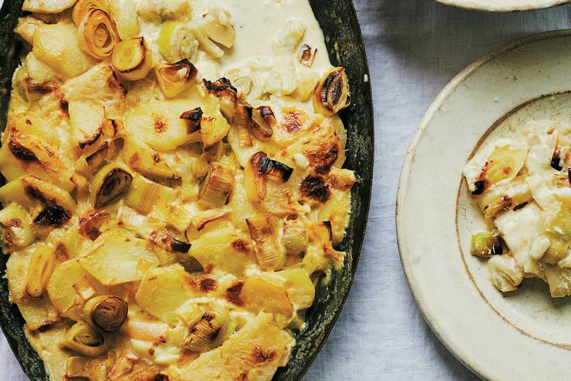 Smoked haddock and celeriac gratin recipe by Diana Henry House & Garden