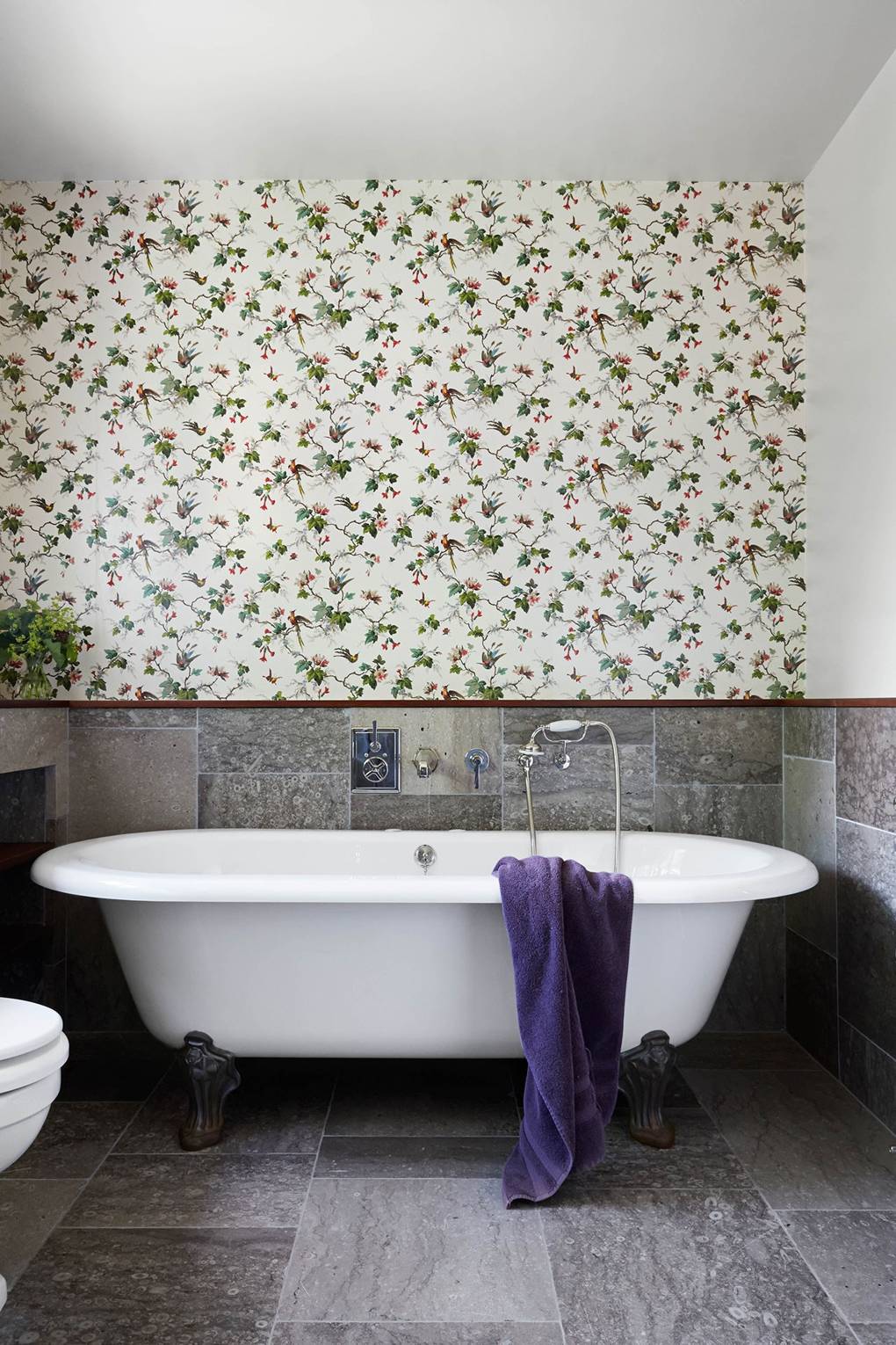 Bathroom Wallpaper Ideas House Garden