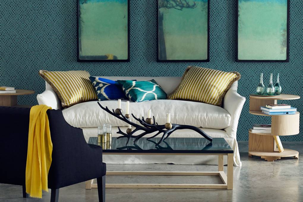 Blue Living Room Ideas | Blue paint ideas for living rooms | House & Garden