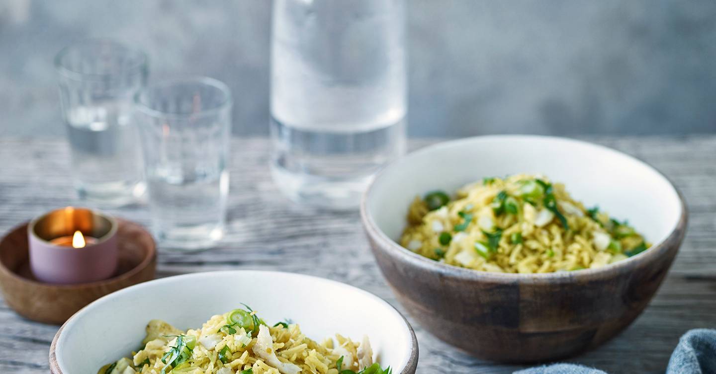 Smoked haddock pilaf recipe House & Garden