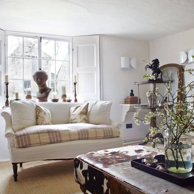 Interior designer Harriet Anstruther cottage | House & Garden