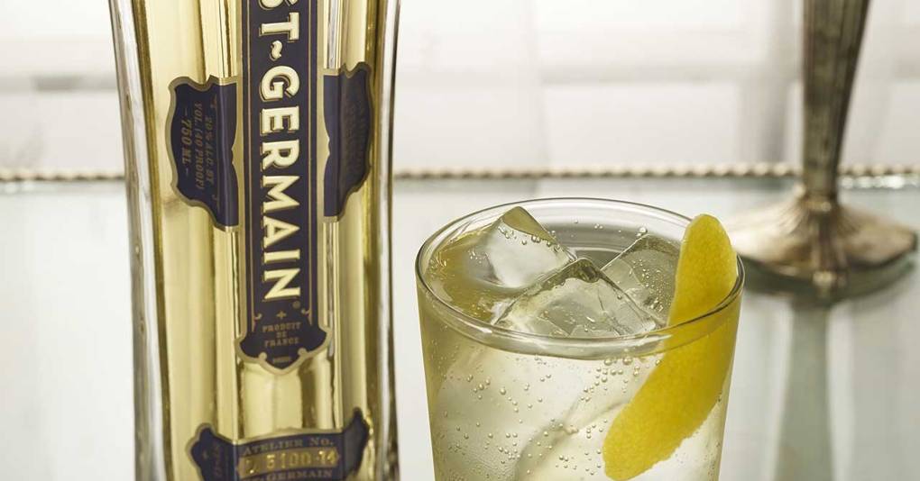 St Germain Sparkling Wine Easy Cocktail Recipe Idea House Garden