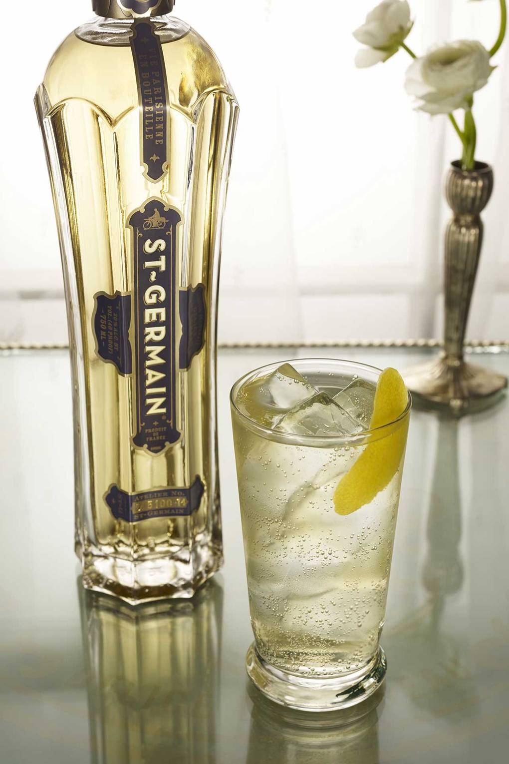 St Germain Sparkling Wine Easy Cocktail Recipe Idea House Garden