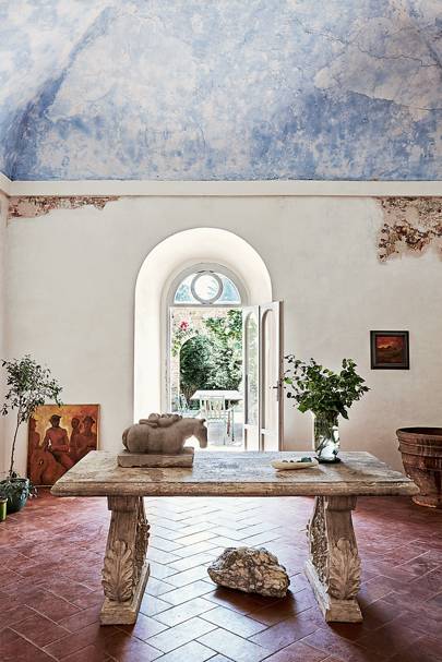 Sculptor Emily Youngs Tuscan Monastery House Garden - 