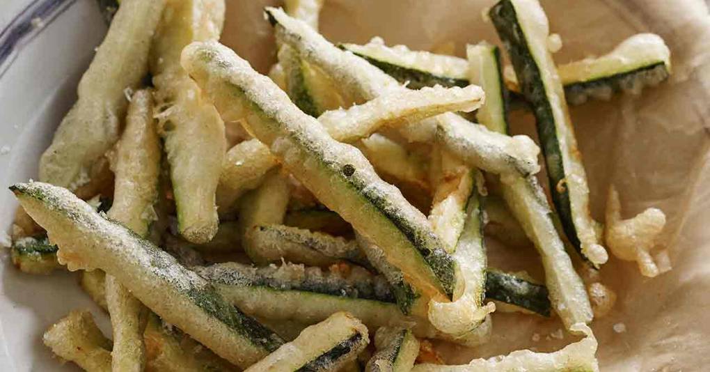 Deepfried Courgette Fritti Courgette Recipes House & Garden