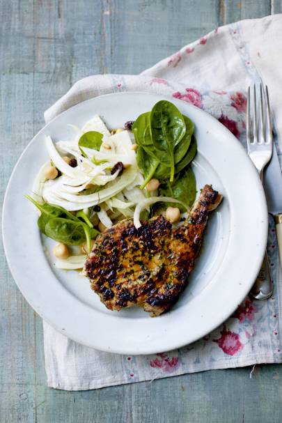 Porchetta With Fennel Salad Heal